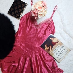 Vintage Amelia's Rose Pink Nightie Lingerie